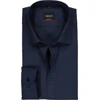 Venti Homme Venti Body Fit Chemise bleu, Faux uni