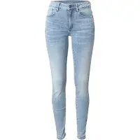G-Star pour femme. D05175-8968-8436 Jeans 3301 Skinny bleu (26/30), Casuel, Coton, Denim