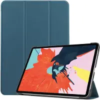 IMoshion Coque tablette Trifold pour Apple iPad Air 11 pouces (2026) M4 / (2025) M3 / (2024) M2 / Air 5 (2022) / Air 4 (2020) - Vert foncé