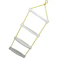 Lalizas Rope Ladder Blanc 4 Steps