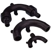 Jabsco Elbow Anti-siphon 38 Mm Argenté