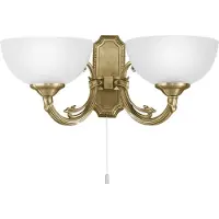 Eglo Applique murale Savoy Bronze doré à 2 lumières