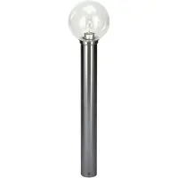 Albert Lampe ampoule en acier inoxydable Globe 90cm - Acier inoxydable