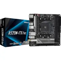Asrock Carte mère A520M-ITX/ac Socket AM4 micro ATX