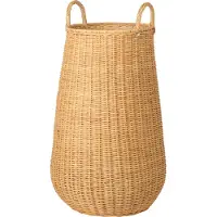 Ferm Living Panier à Linge Tressé Ø 42 x H 80 cm