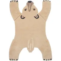 Ferm Living Animal Tufted Tapis Polar Bear