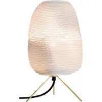Graypants Lampe de table Ebey blanche