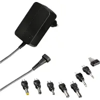 Hama Bloc d'alimentation universel avec commutateur Eco, 300
