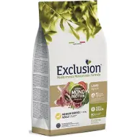 Exclusion MonoProtein Noble Grain medium breed dogs nourriture pour chien de race moyenne avec agneau 12 kg