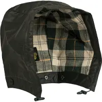 Barbour Capuche Foncé Vert Vert foncé