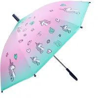 Toychamp Filles, Parapluie, Parapluie Milky Kiss Unicorn, Multicolore