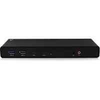 V7 Usb C 4k Dual Docking Station Noir