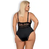 Obsessive - body en dentelle - noir - XXL