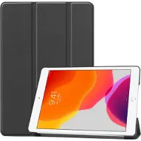 IMoshion Coque tablette Trifold Apple iPad 9 (2021) 10.2 pouces / iPad 8 (2020) 10.2 pouces / iPad 7 (2019) 10.2 pouces - Noir