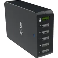 I-Tec Chargeur portable i-Tec CHARGER6P52WUK Aluminium