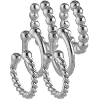 Elli Boucles d'oreilles 'Geo' argent