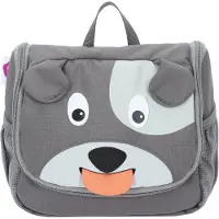 Affenzahn Dog Cosmetic Bag Gris Enfants