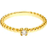 Heidemann Bague 'Elio' or / transparent