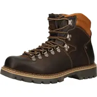 Dockers by Gerli Bottines à lacets chocolat / cognac