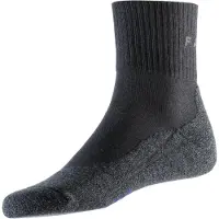 Falke Chaussettes de Randonnée Falke Men TK2 Explore Cool Short Asphalt Melange-Taille 44 - 45