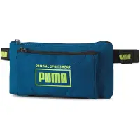 Puma Sac de Ceinture Unisexe - Sole Waistbag, Puma Logo, ca. 13x26x4cm (HxLxP) Pétrole