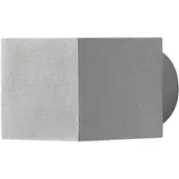 Konstsmide Spot murale Modena Up - Down carré Y-shine gris