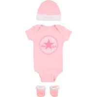 Converse Kids Classic Short Sleeve Set Rose 0-6 Months Fille
