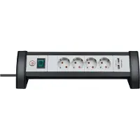 Brennenstuhl 1156250534 Prise multiple "Premium-Office-Line", 4x