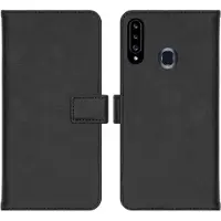 IMoshion Étui de télephone portefeuille de luxe pour Samsung Galaxy A20s - Noir