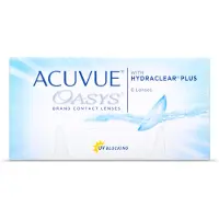Acuvue Oasys 6 pièces (+2.00), 2 semaines, Lentilles de contact, Johnson & Johnson