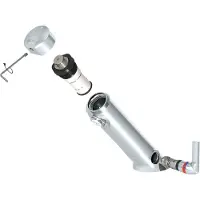 Delabie Mitigeur à fermeture automatique TEMPOSOFT MIX 2 G3/8, 7 sec.