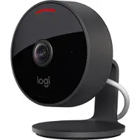 Logitech Circle View - Caméra de surveillance réseau - extérieur, intérieur - résistant aux intempéries - couleur (jour et nuit) - 1920 x 1080