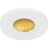 QAZQA Spot encastré moderne blanc pour salle de bain IP54 - Shed Honey