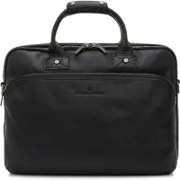 Castelijn & beerens Sacoche de luxe pour ordinateur portable 15,6 pouces Noir