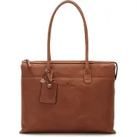 Castelijn & beerens Sac pour Ordinateur Portable Dames 15,6" Cognac