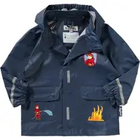 Playshoes Veste fonctionnelle 'Feuerwehr' bleu foncé