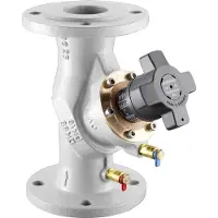 Oventrop OV Vanne d'équilibrage Hydrocontrol VFC PN 16, fonte grise, bride/DIN DN 20