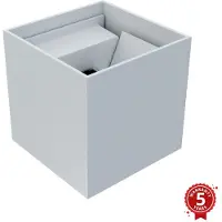 APLED - Applique murale LED extérieure CUBE 2xLED/3W/230V IP65