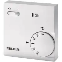 Eberle Thermostat d'ambiance en saillie Daypr, Thermostat, Blanc