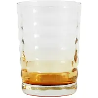 Nordal Jog glass transparent / ambre - lot de 6 pièces