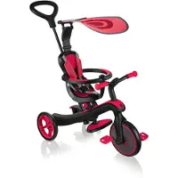 Globber Tricycle Trike Explorer 4 en 1 Rouge