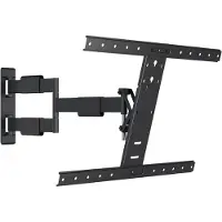 Multibrackets M VESA Flexarm Thin - Kit de montage (Bras articulé inclinable, support à mouvement libre) - pour Écran LCD - acier - noir - Taille d'écran : 37"-55"