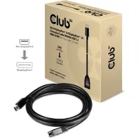 Club 3D Mini DisplayPort — DisplayPort (1 m), Câble vidéo, Noir