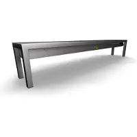 CombiSteel Pont thermique en acier inoxydable , à chauffage monobloc, 2000 x 300 x 350 mm