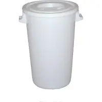 CombiSteel Poubelle en plastique , 150 litres