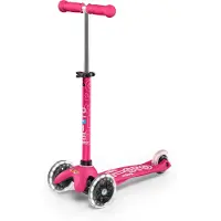 Micro Trottinette Mini Deluxe LED - Rose