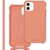 IMoshion Coque de couleur avec cordon amovible Apple iPhone 11 - Peach