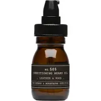 Depot 500 BEARD & MOUSTACHE SPECIFICS NO. 505 CONDITIONING BEARD OIL huile pour barbe Leather & Wood 30 ml