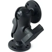 Ram Mounts Support à Double Boule Universel Pour Plaque Ronde Courte Taille C