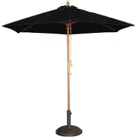Bolero Parasol carré noir